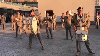 Музичний батл військового оркестру на НСК "Олімпійський"
