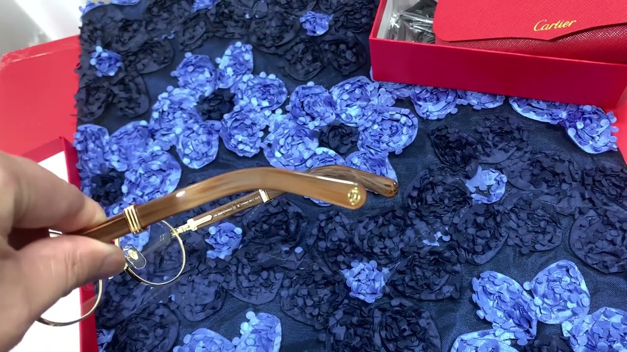 Premiere De Cartier 53MM Oval Sunglasses