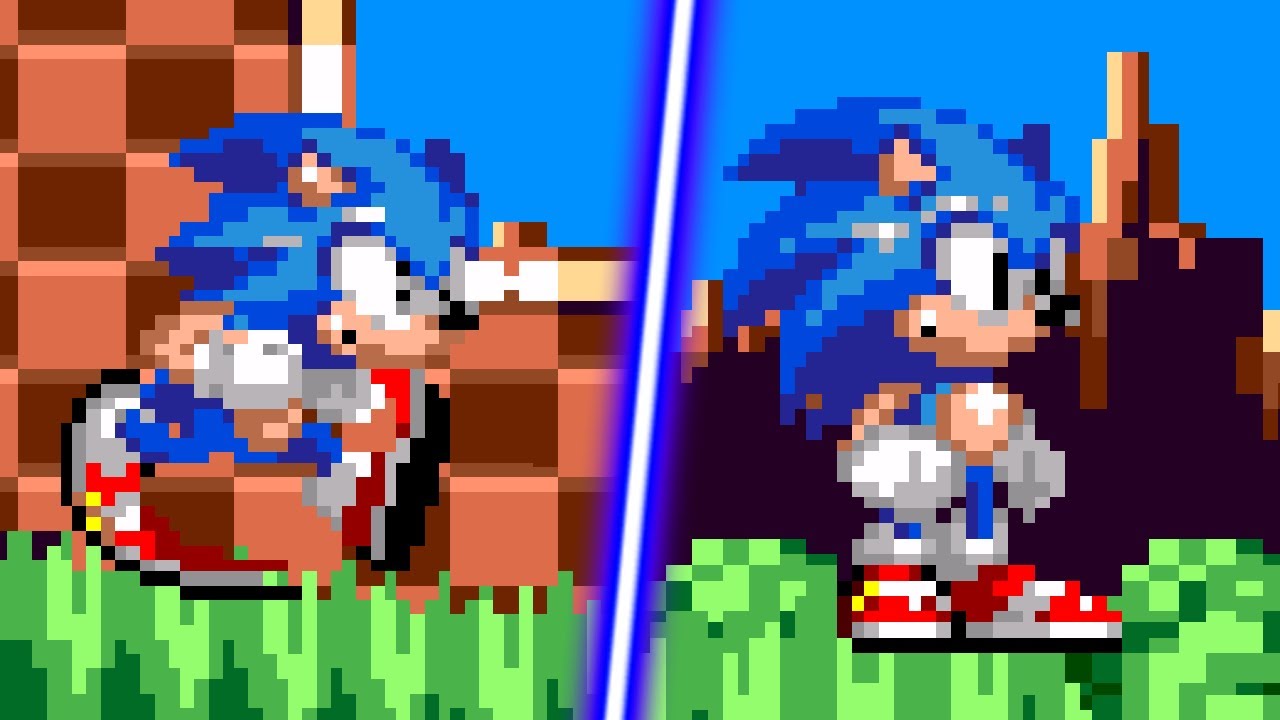 Modern Modgen Sonic Vs Advance Sonic 1 Part - Comic Studio