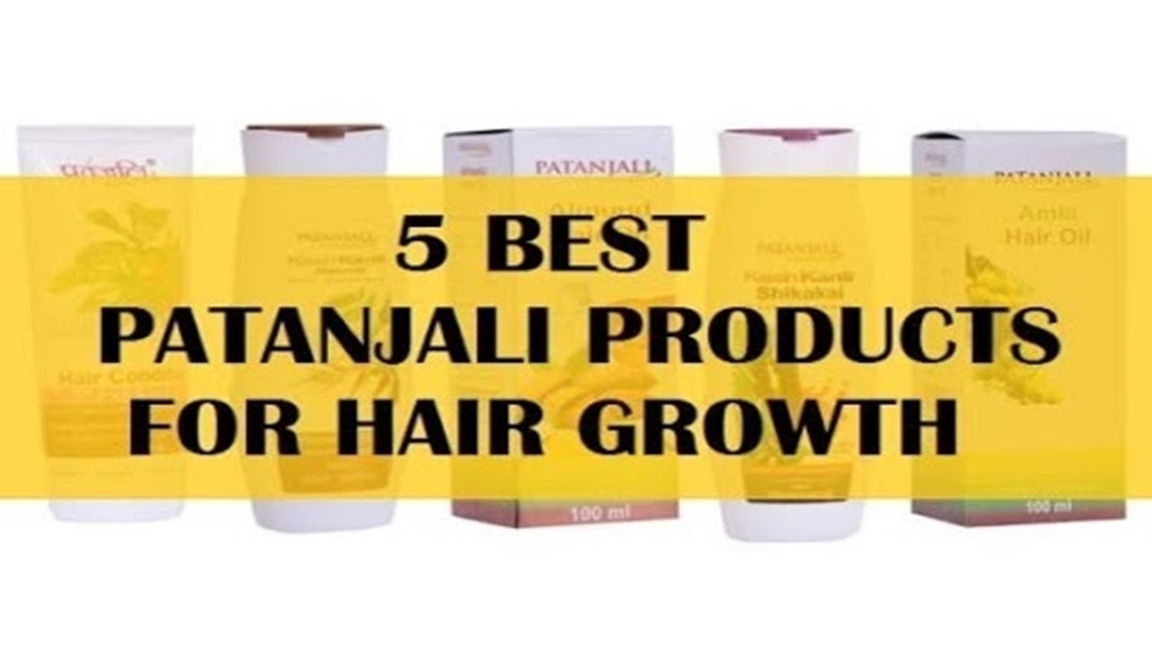 5 Best Patanjali Products for Hair Growth, Hair Fall and Hair Loss - YouTube
