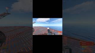 The new meta for taking down a minicopter in rust... #solorust #shorts #oilrig