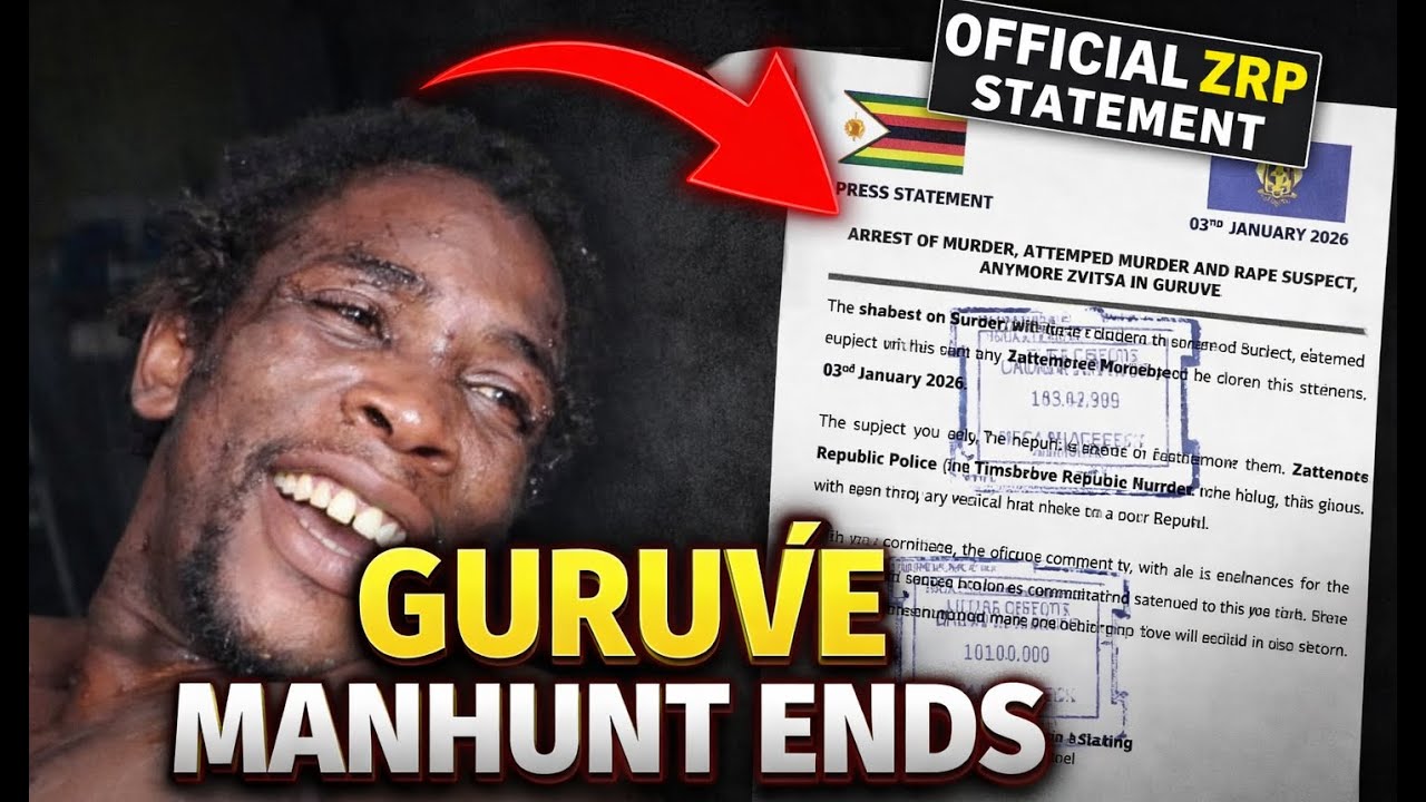 Guruve Manhunt Ends: Inside the Arrest of Anymore Zvitsva | What Really Happened?