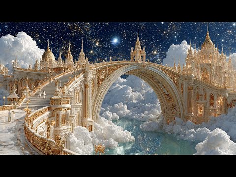 The Golden Bridge To Heaven Divine Realm Of Eternal Light 4K