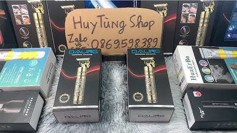 Tông Đơ T9 Hàng Chính Hãng DaiLing Giá Chỉ 200k/1 Bộ Phục Vụ Cắt Tóc Gia Đình , Máy Cực Êm Về Khoẻ