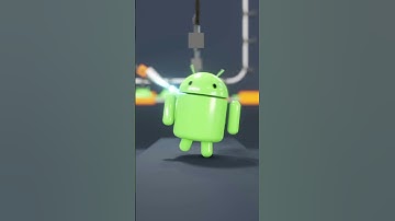 How Are Android Logos Born? - Animation #shorts Reversed