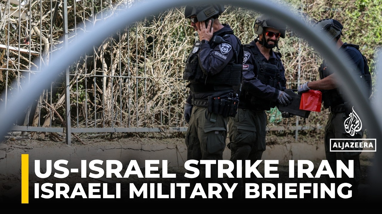 US-Israel strike Iran: Israeli spokesperson gives update on situation