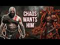 the chaos god that would claim kratos first  #warhammer40k #kratos #godofwar