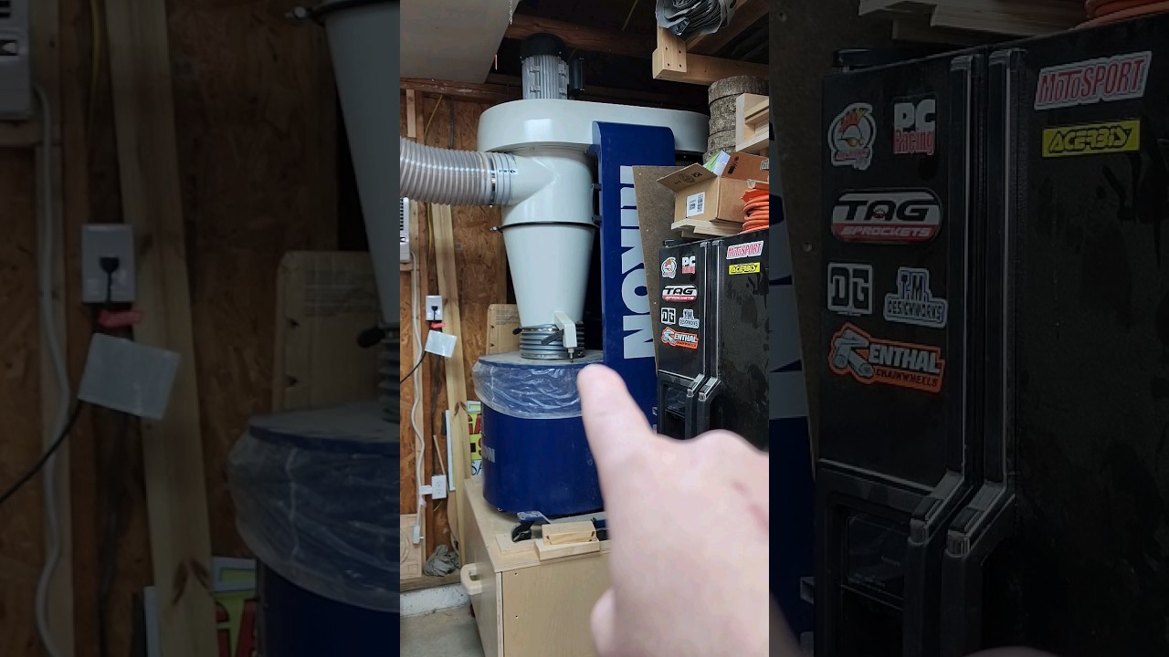 Rikon 602500 2.5hp Cyclone Dust Collector Quick Review YouTube