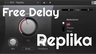 Free Delay - Replika by Native Instruments (NoTalking)