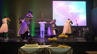 Coreografia Getsêmani ministério fogo e glória