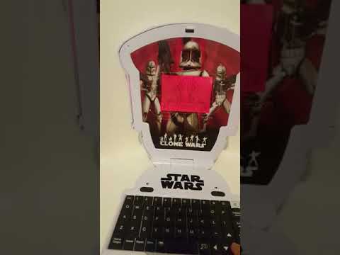 Laptop Star Wars interactiva