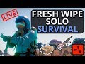 RUST SOLO Survival Fresh Wipe LIVE!! Hype Hype Hype