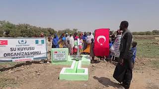 2814 - MERHUM NİZAM ALTAY, FATMA KAYA, FADİME ÖZÇELİK VE AYNUR OKYAY SU KUYUSU #waterwell #africa