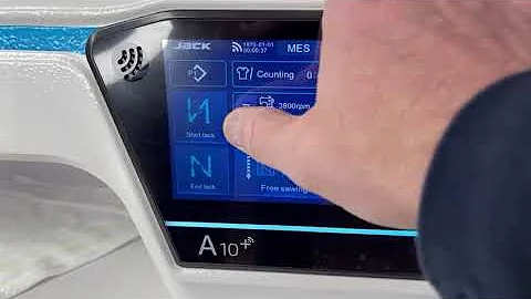 Maquina de costura ponto preso Jack A10 - já disponivel em www.costura.pt