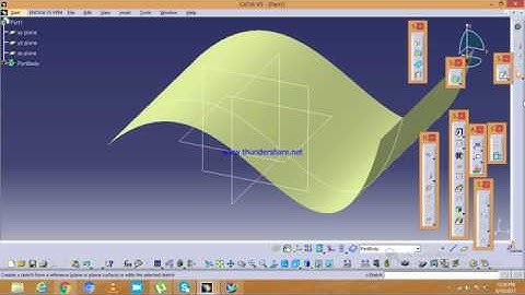 how to convert surface to solid in catia v5