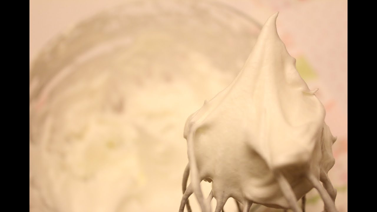 French Meringue BY HAND | sweetco0kiepie