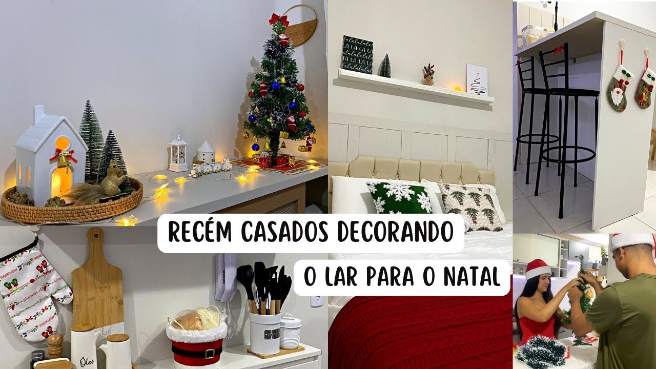 O NATAL ESTÁ EM TODO CANTO - MINHA PRIMEIRA DECORAÇÃO DE NATAL NO APÊ!!
