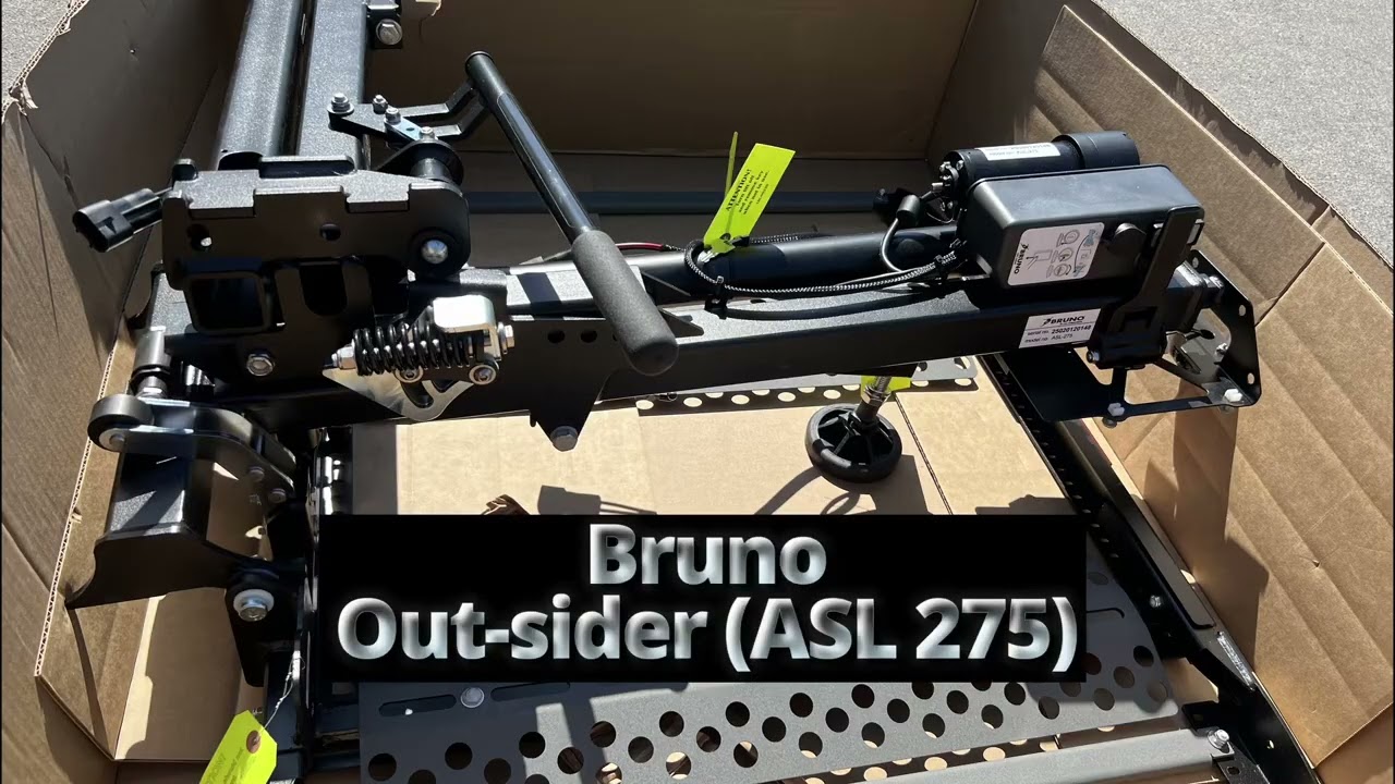 Bruno ASL 275 Outsider - Swing Away install (vehicle lift)