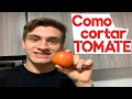 Como cortar TOMATE (concasse, bastones, julianas)