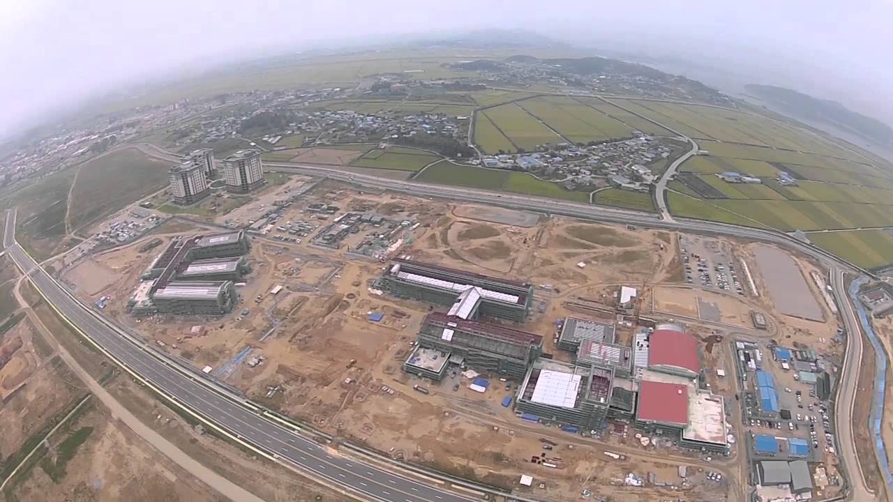 Camp Humphreys UH60 Aerial Tour Construction Overview 12 September
