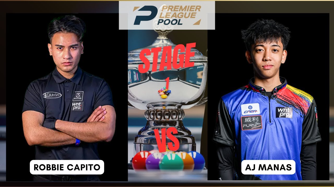 Image of video the YOUNG GUNS BATTLE! 🇭🇰 Robbie Capito vs AJ Manas 🇵🇭 | Premier League Pool 2025 14