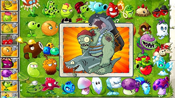 Every Plant Power-Up! vs Gargantuar Pirate PVZ 2 in NEW Max Level Plants vs Zombies 2 Primal