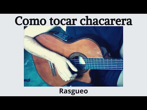 Rasguido o rasgueo de chacarera santiagueña - Clases de Guitarra - Video1 - Daniel Patanchón