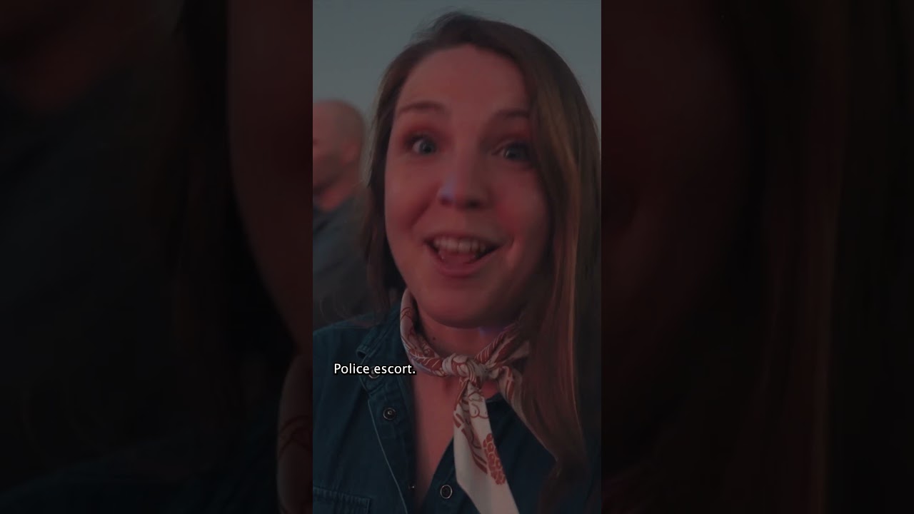 When the national Christmas tree comes through your town...