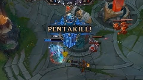 Fizz Pentakill (Most Braindead champion on URF)