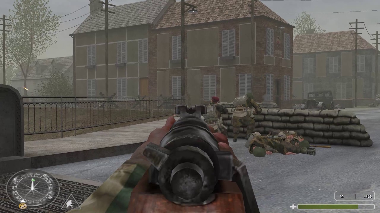 Call of Duty - 09 British, Pegasus Bridge 1 - 1440p 60fps - YouTube
