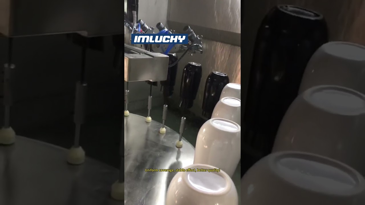 Efficient spraying, intelligent future - fully automatic turntable machine 