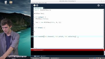Live Music Visualization in Processing, pt. 1 - Computers4Kids