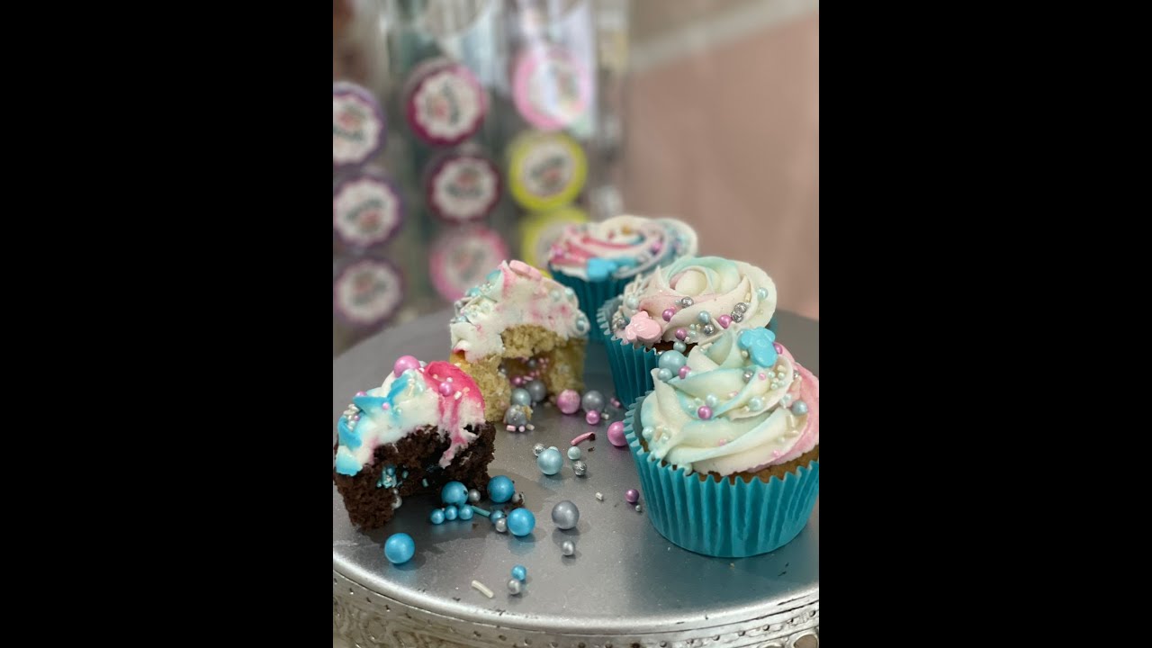 CUPCAKE REVELACIÓN DE BEBE