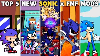 Top 5 New Sonic x FNF Mods (Sonic.EXE 2.0, Sunky, Tails) - Friday Night Funkin'