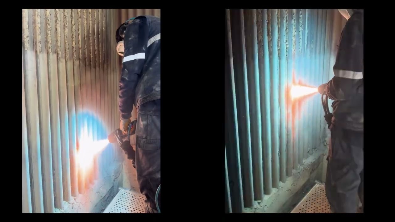 Arc Spray yöntemiyle yapılan kaplamanın üzerine,ek dayanıklılık için seramik uygulaması yapılmıştır.