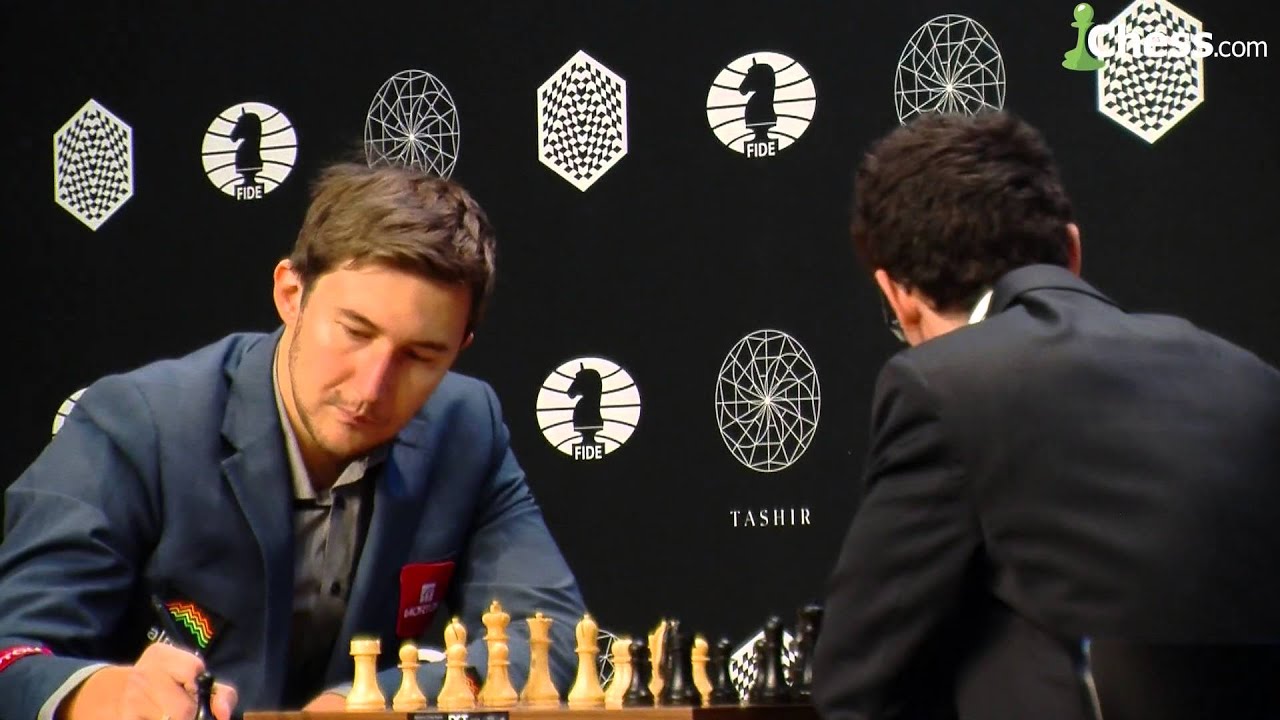 Karjakin wins with Black! Game 8 with notes by Fabiano Caruana