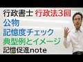 行政法３回　公物　基本レベルの記憶の定着度を確認