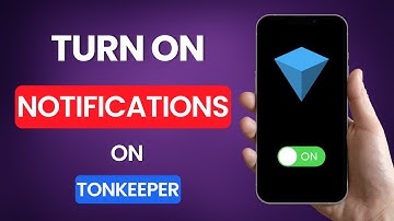 How To Turn On Notifications Of Tonkeeper 2024 | ONE STOP SOLUTION