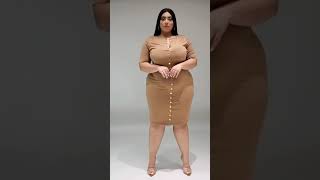 Beautiful Plus Size Dress Design Fashion Big Ass Big Booty #short #shorts