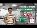 How to Save Multiple Excel Sheets as a Single PDF File