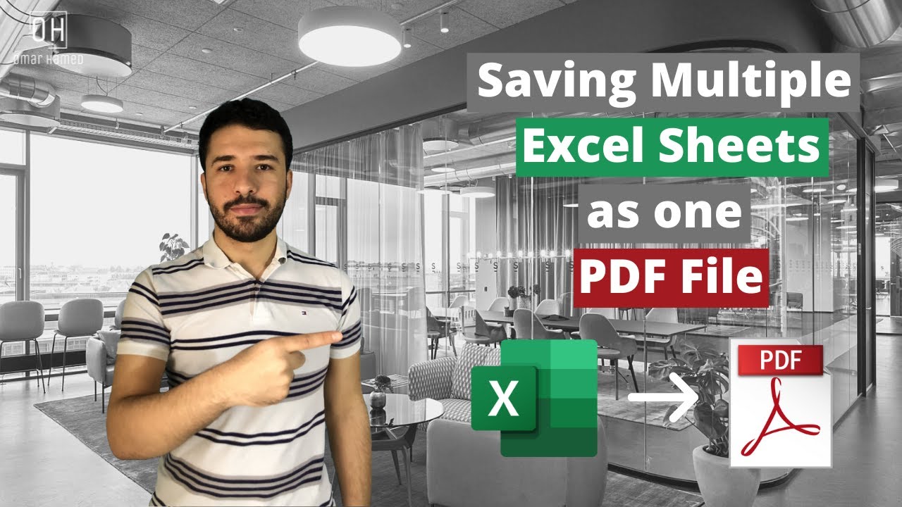 How To Save Multiple Excel Sheets As One Pdf On Mac