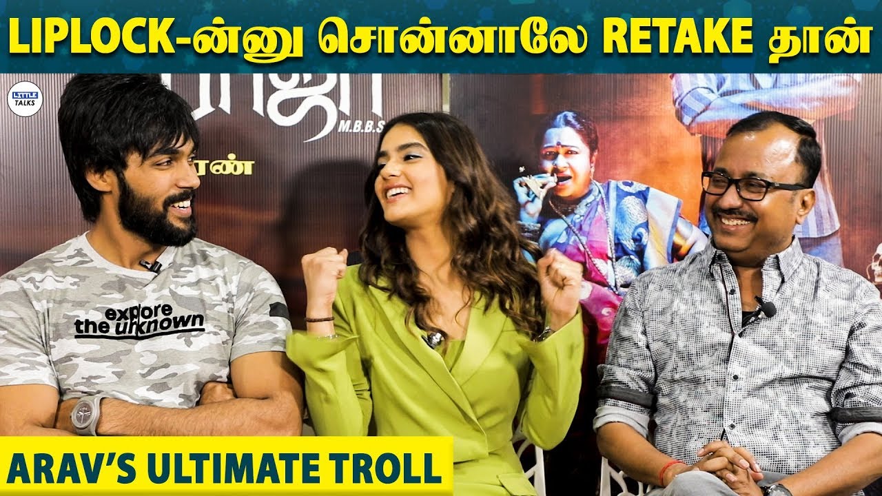 Romance-லாம் நான் கஷ்டப்பட்டுதான் பண்ணுவேன் - Arav's Funny Reply | Market Raja | LittleTalks