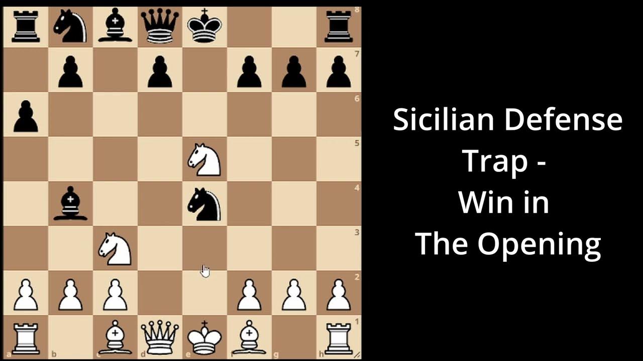 Sicilian Defense : Dragon Variation Traps