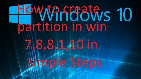 How to create partition on windows 7,8,8.1,10#partition #Hard disk#Drive Partition#Laptop#Desktop