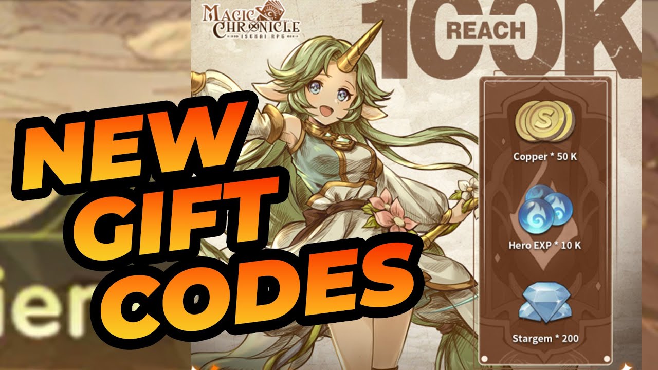 FREE GIFT CODES !! DIAMONDS FOR FREE !! CLAIM NOW !! Magic Chronicle: Isekai RPG