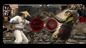 Klassic RAIDEN Gameplay | MK mobile | DRAGON CLUB