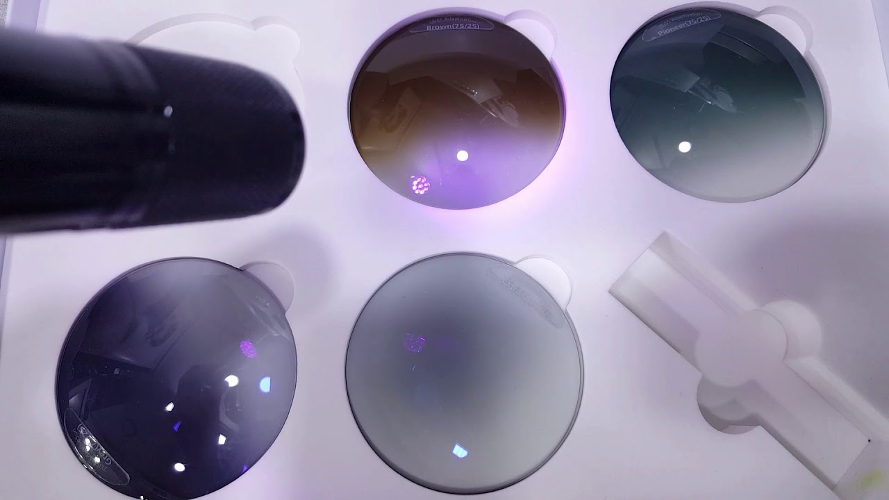 자이스 변색렌즈 신상품을 소개합니다 변색투톤컬러 ~ - Youtube