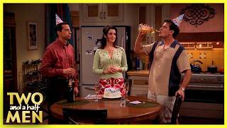 Charlie Slept With His Stalker. Again. Two And A Half Men