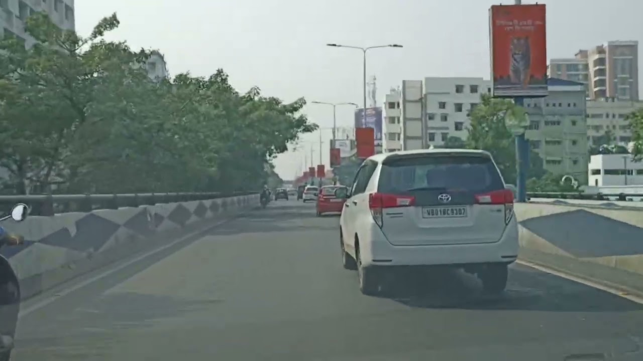 Kolkata Drive - AJC Bose Road Flyover