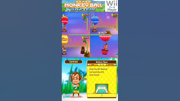 Balloon Race - Super Monkey Ball Step & Roll minigames - mainin game